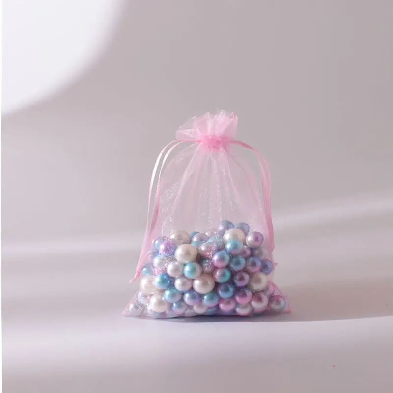 mesh organza bags  customized bags jewelry bag wholesale  custom logo tote  personalized 20x30cm