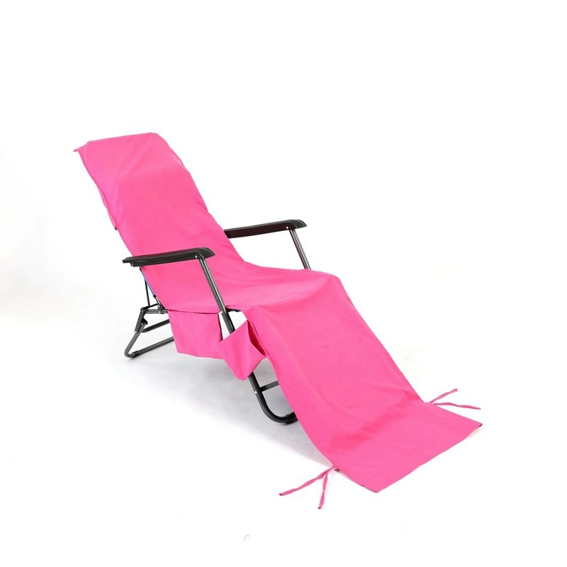 Custom FREE SOUL Pockets Portable Beach Chair Towel Cover
