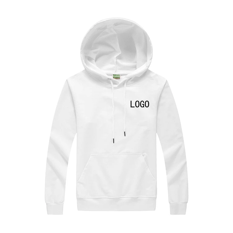 High quality plain hoodies unisex custom logo 100% cotton hoodies mens pullover bulk oversized hoodie