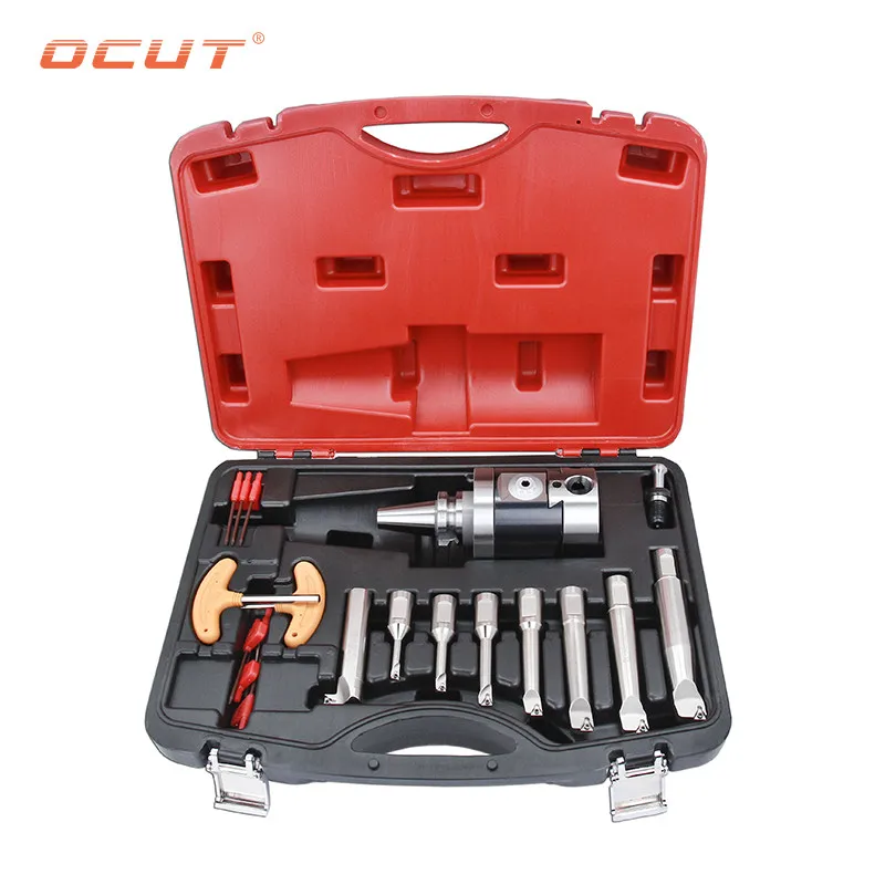 
Machine Tools Boring Tools BT30/BT40/BT50 NBH2084 Micro adjustable angle 0.01mm boring head set for CNC Center 