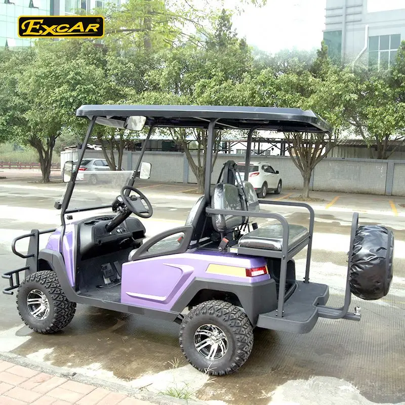 Китайские тележки для гольфа на 4 сиденья мини-клубный автомобиль электрическая тележка Пляжная