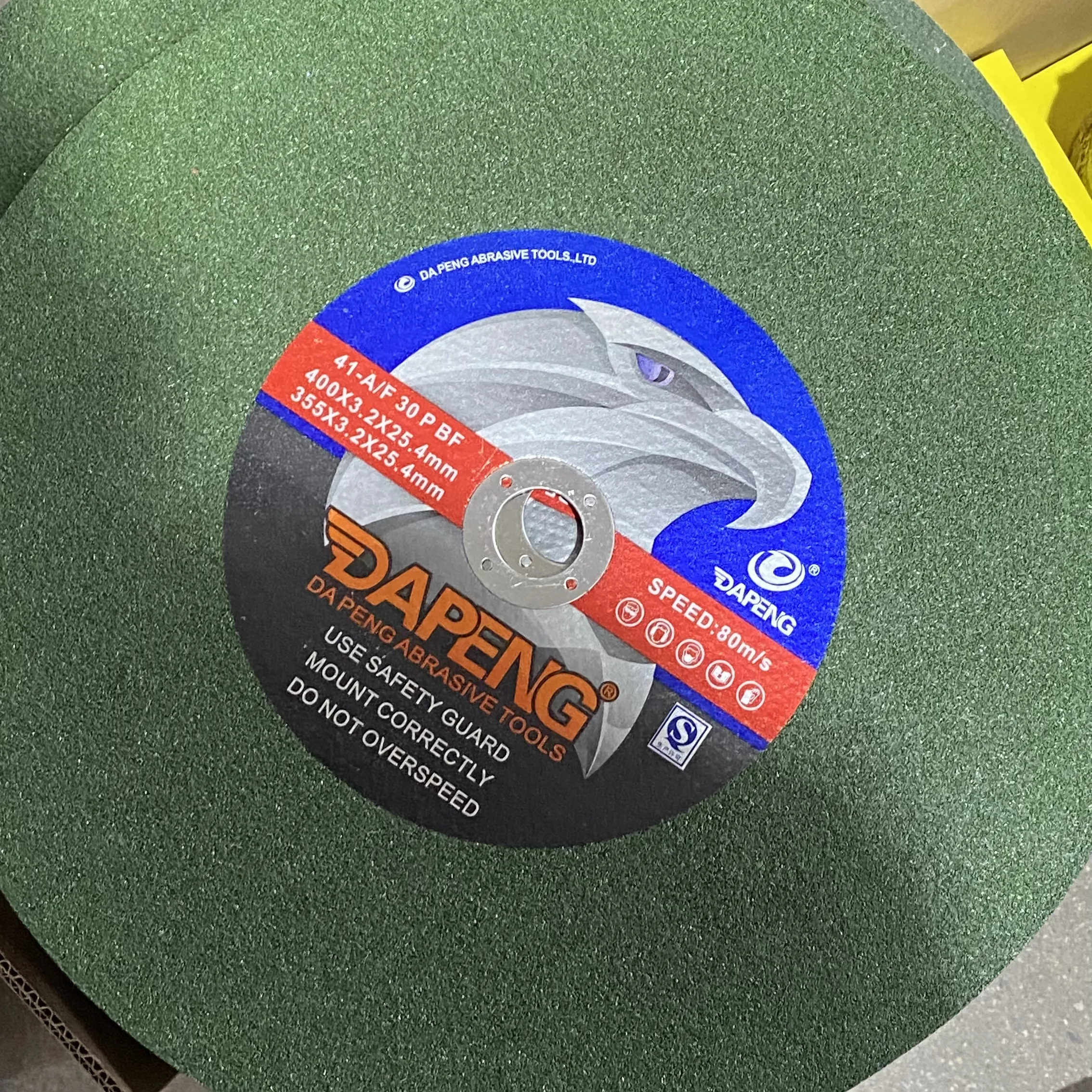 355*3.0*25.4mm aluminum oxide 4 1/2  abrasive cutting cut disc 125*1*22mm for metal