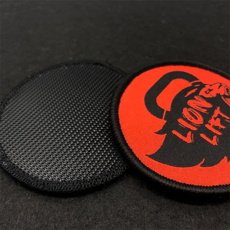 Cheaper Price High Quality Customized Patches Have Hook backing to Stick on a Shirt or Jacket