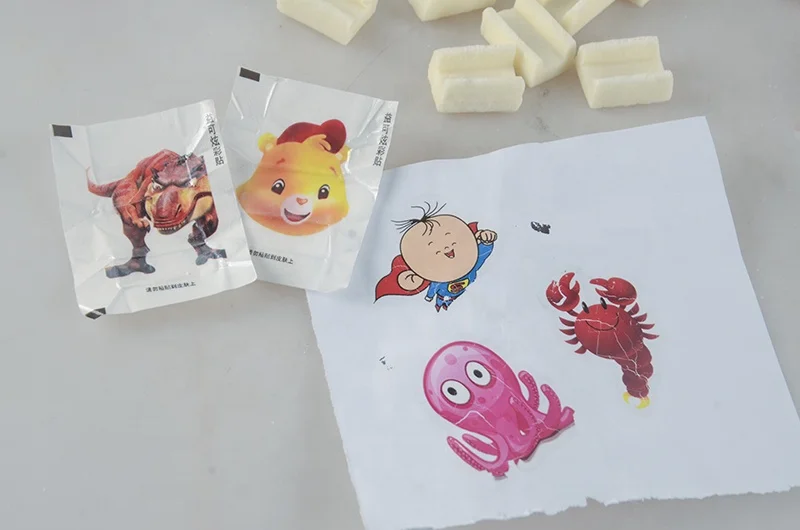 Горячая Распродажа фруктовая жвачка с татуировкой