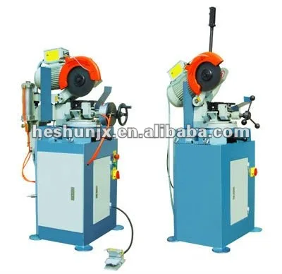 semi-automatic stainless tubing saw machine pneumatic pipe cutting beveling machine rotary tube cutter