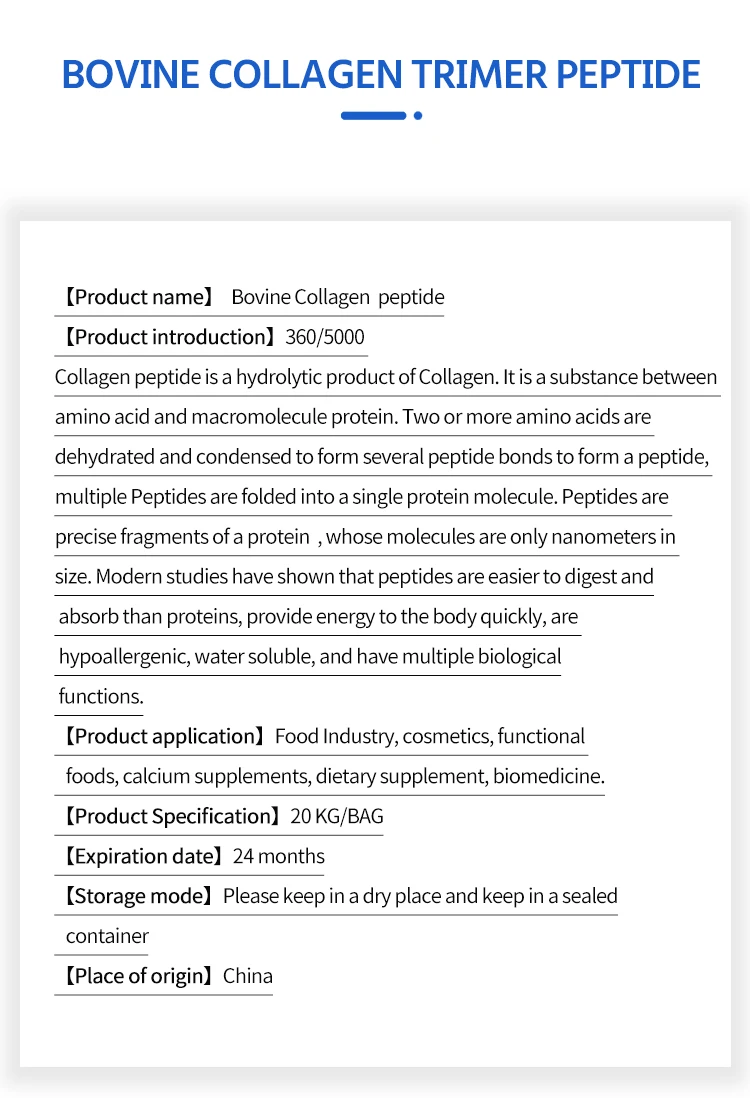 bovine collagen protein