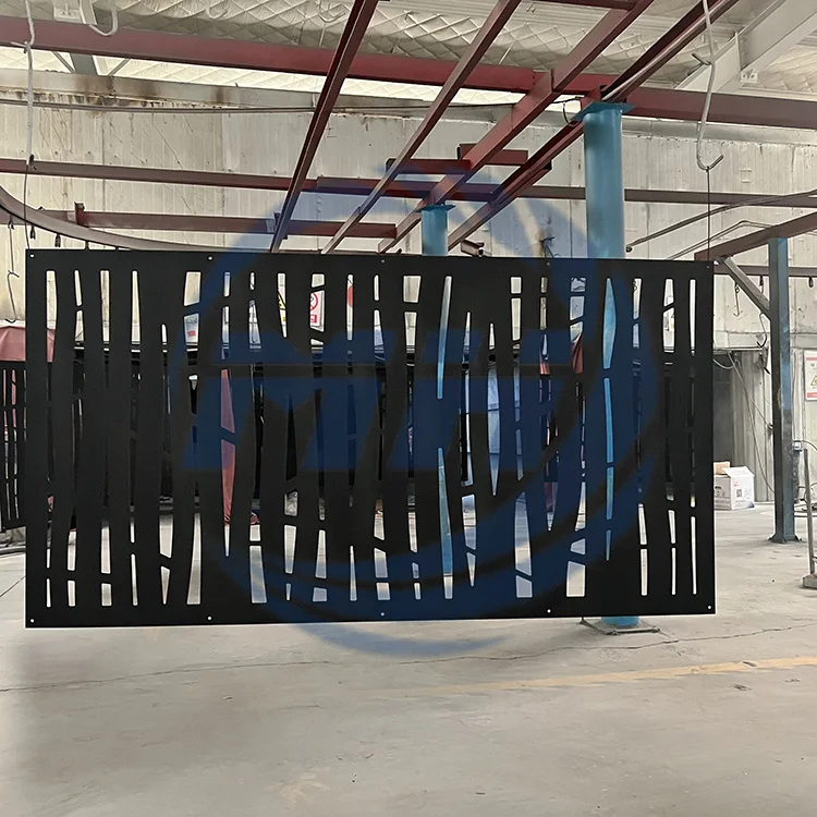 Privacy aluminum screen