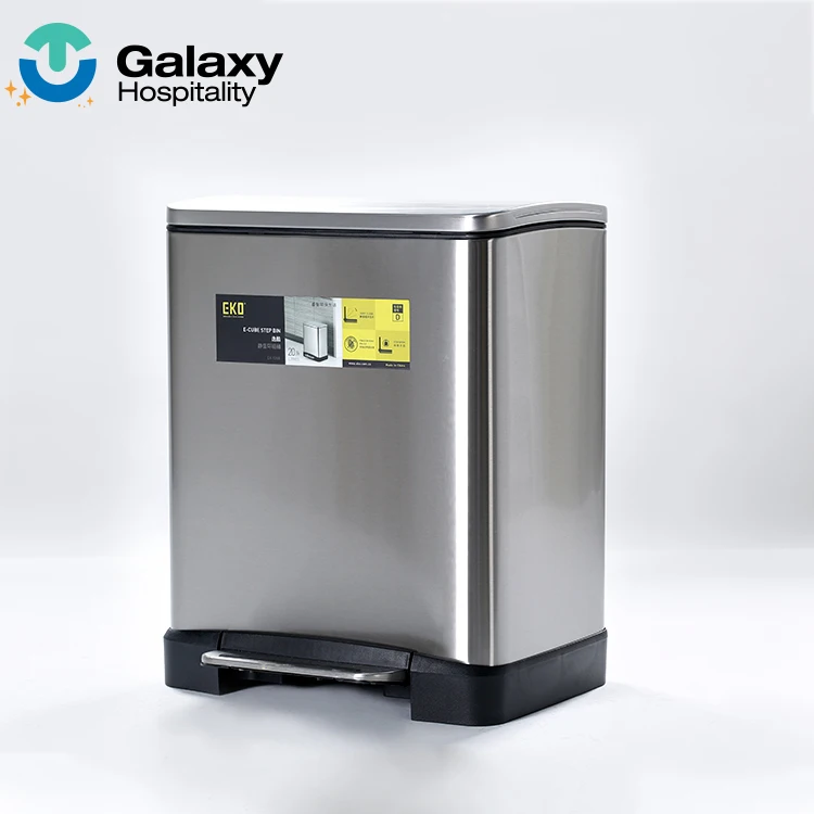 50 Liter Stainless Steel Sensor Waste Bin Electric Automatic Open Smart Infrared Sensor Large Dustbin