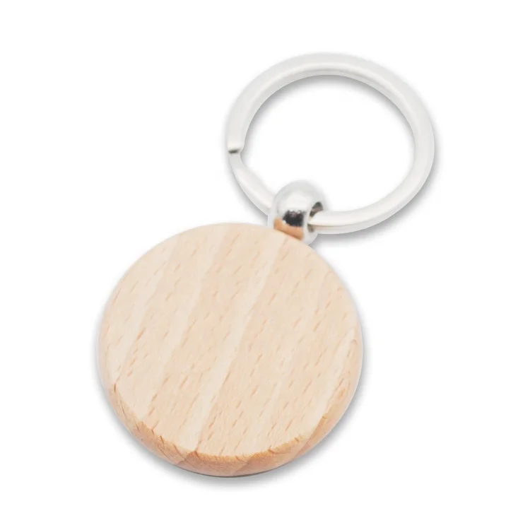 Custom wooden laser logo engraving wood key chain, wood key chain, wooden keyring