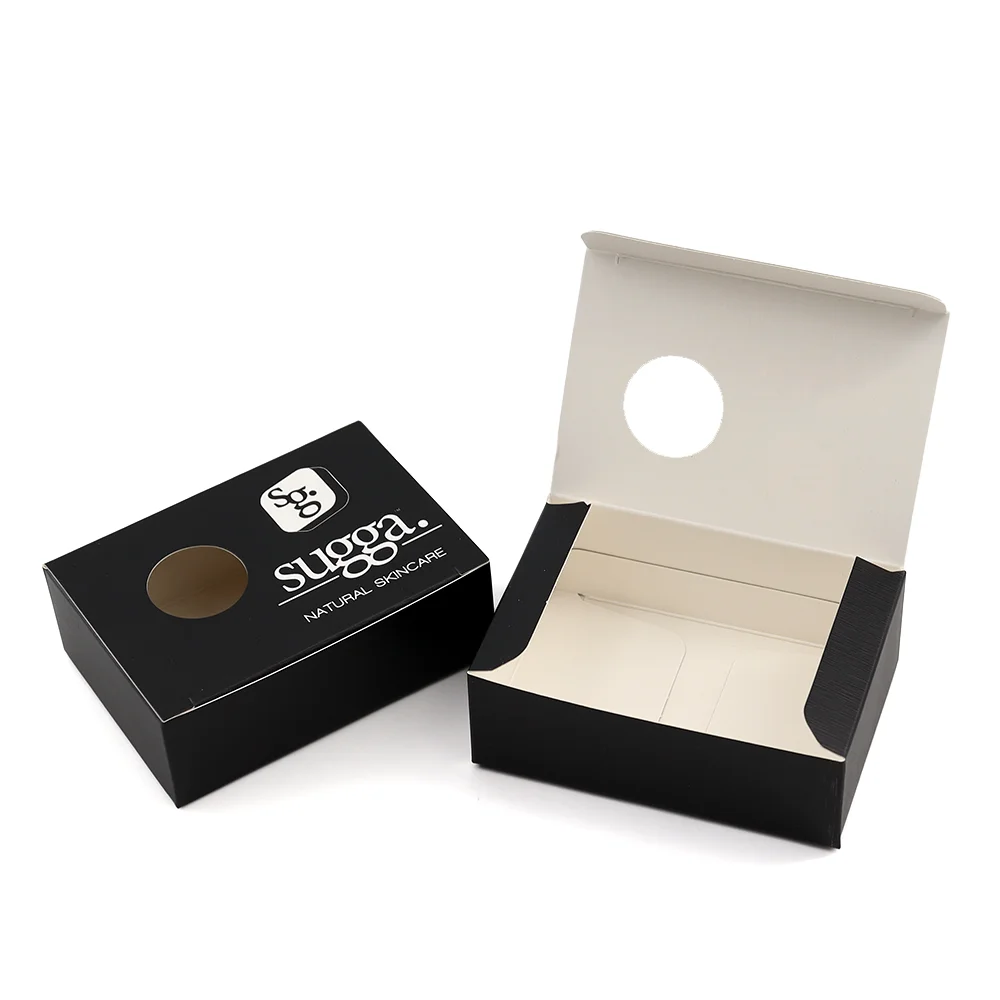 Custom Design Logo Printing White Art Paper Box Soap Bar Packaging Coated Paper Boxes for Soap