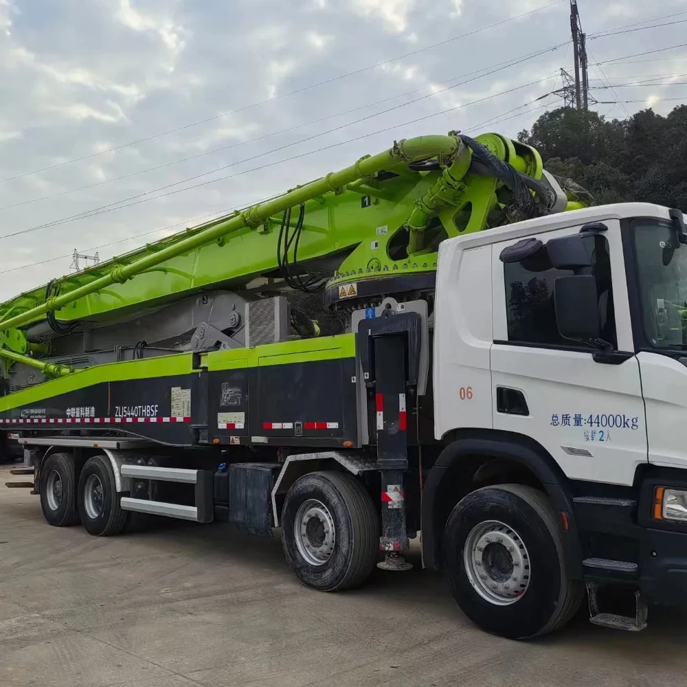 Official Concrete Equipment 63X-7Rz 63M Cement Concrete Pump Truck Mounted Concrete Pump For Sale