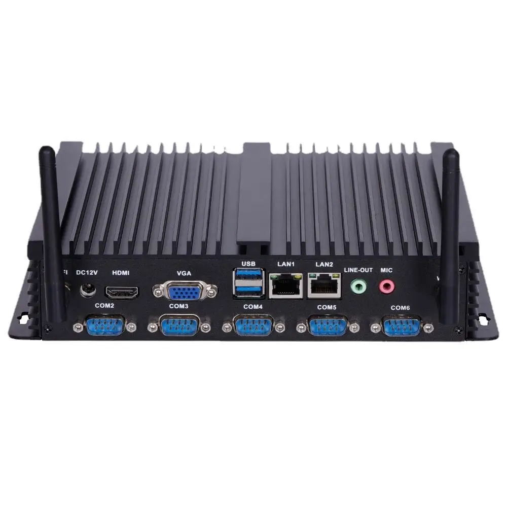 Дешевые товары из Китая J1900 Quad Core 2COM rs485/rs232 LPT HD-MI VGA промышленный