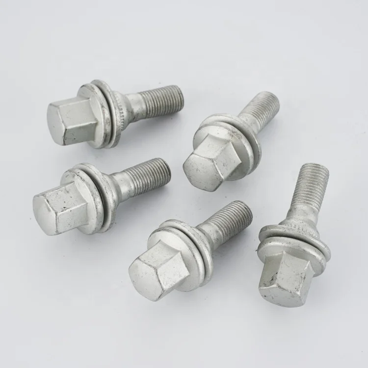 Factory hot selling  OEM 540567 M12*1.25 alloy steel with pad screw car hub bolt zx wheel bolt and nut  for peugeot wheel bolts