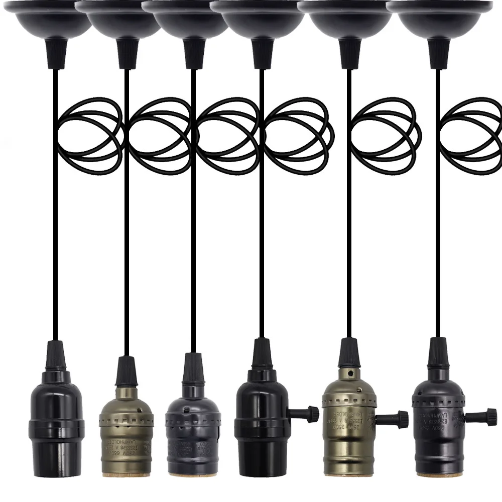 E27 base old fashion copper wire G80 G95 G125 ST64 bulb ceiling light celling lamp for home hotel party wedding decoration