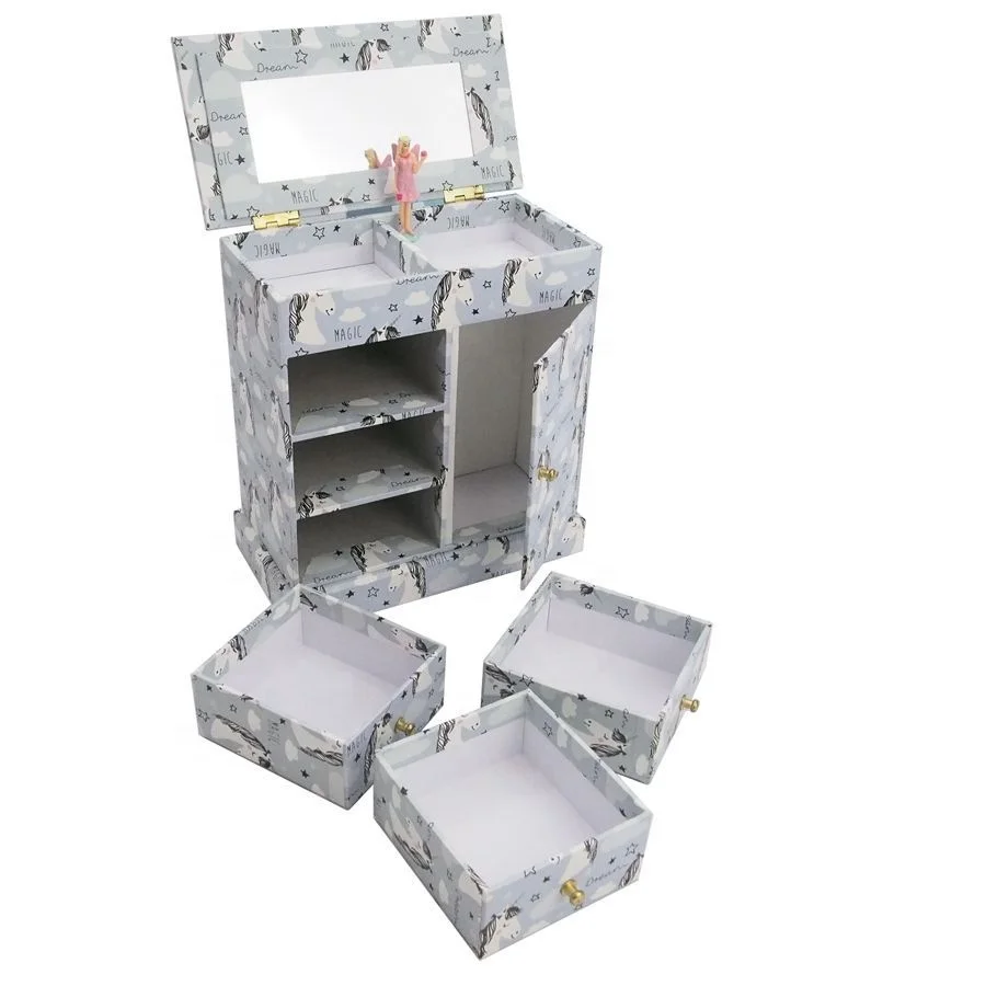 Moisture proof handmade perfume skin care product packaging paper gift box with customized size for wedding and birthday party