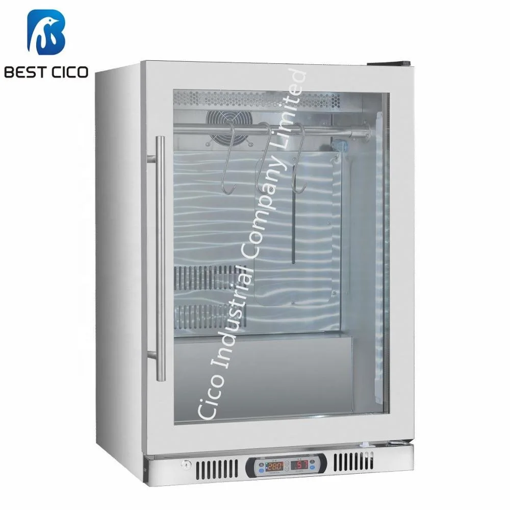 Trade Assurance Homeuse Mini Size Meat Drying Aged Display Refrigerator DA-138B