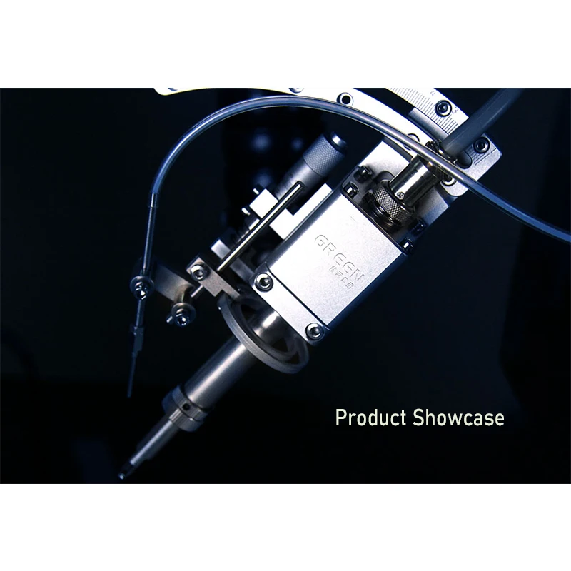 Green Second Generation Benchtop Automatic Industrial Soldering Machines SI500DR for Capacitor/audio Equipment Welding 220V 150