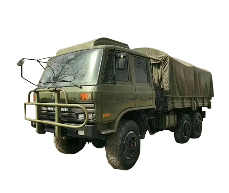 Dongfeng 2022 новая модель 4x4 6x6 Однорядный двухрядный дизельный брезентовый внедорожник