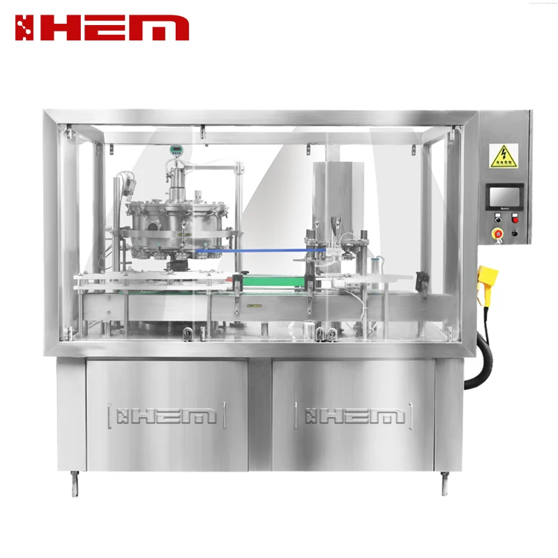 12-1 2000cph Beer Canning Machine Brewery Filling Machine