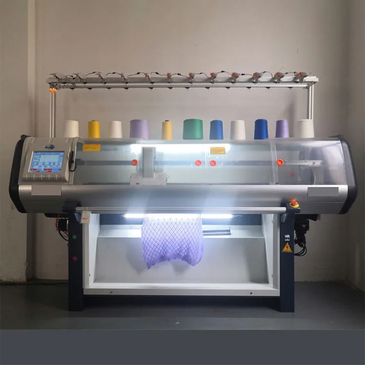 Плоская вязальная машина Gainjoys для свитеров, компьютеризированная плоская вязальная машина