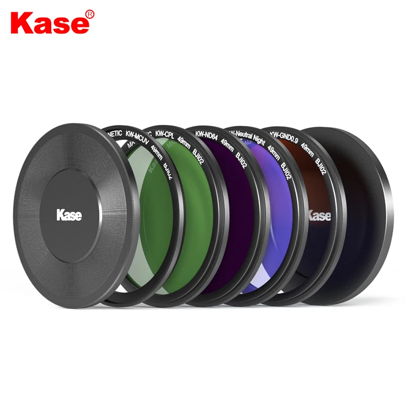 
Kase 49mm/58mm Magnetic Shockproof Filter Camera Filter UV/CPL/ND/GND 