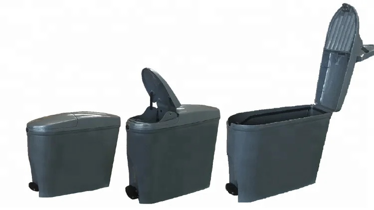 18L Trash Can Lady Women Female Sanitary Trash Bin With Foot Pedal Plastic Waste Bin