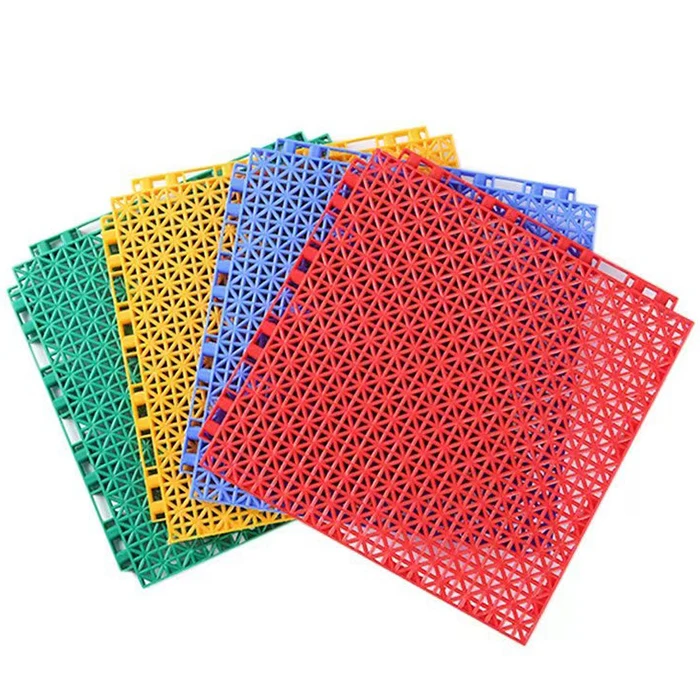 High Quality Eco-friendly Suspension Detachable PP Interlocking Tile For Basketball Court/Suspended Assembled Floor