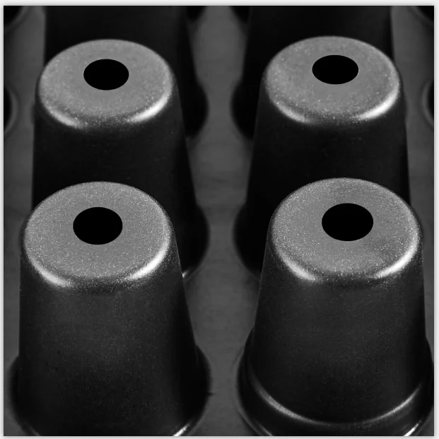 plastic 104 round cells seed germination tray