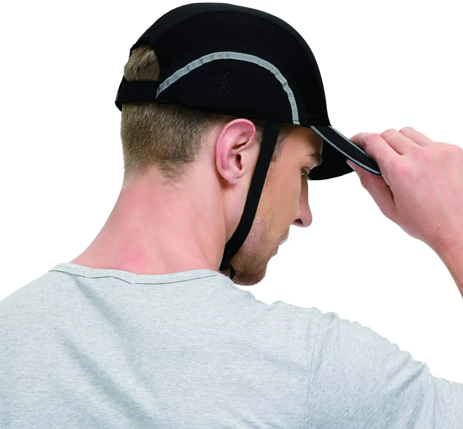 Belief CE EN812 Standard Sport Industrial lightweight PE Work Breathable Crash Helmet Light Safety Bump Cap