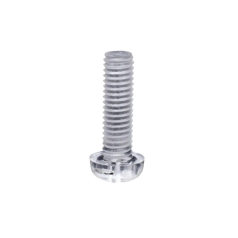 Custom Plastic Inside Hexagonal Cylindrical Head Screws High Temperature Resistant Peek Plastic Bolt Fasteners