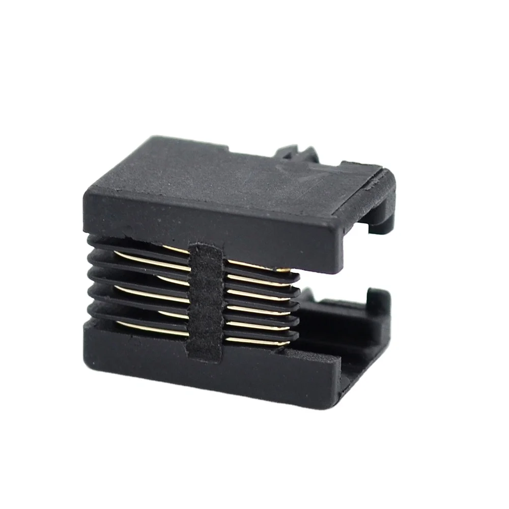 6P6C UTP Cat3 RJ12 PCB Jack Modular Connector
