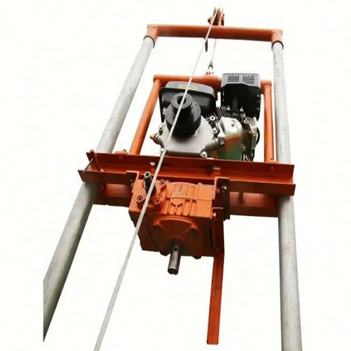 Portable Hydraulic 100 M Hdd Water Well Drilling Rig Machine