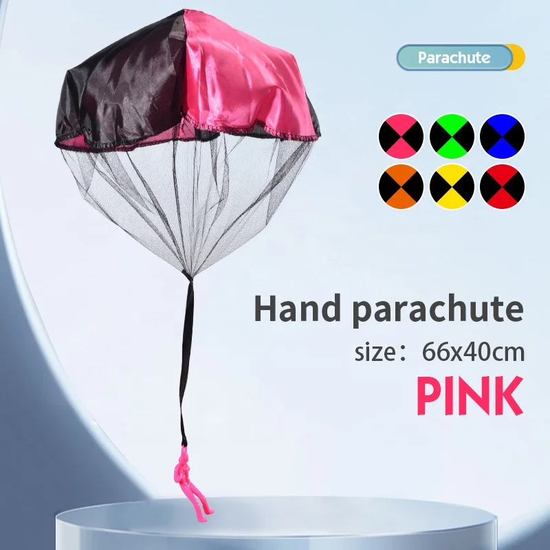 Manufacturers direct sales children hand throwing parachutes air parachute with soldiers outdoor sports toys wholesale