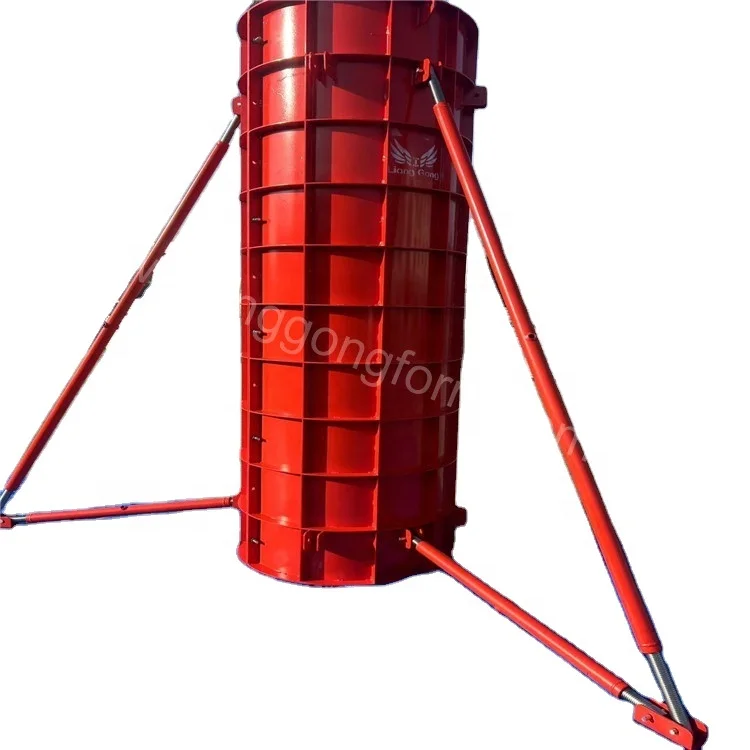 LIANGGONG Lightweight Steel Adjustable Round  Concrete Formwork in Singapore