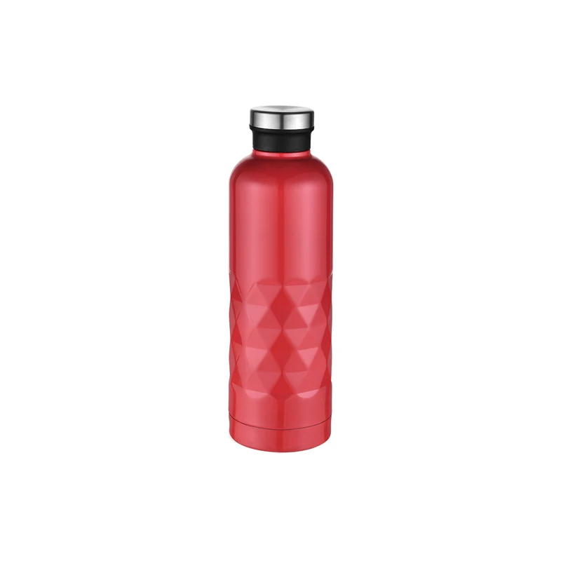 
Fashion 750 ml diamond design cola shape thermos water bottle in stainless steel vacuum insulated 
