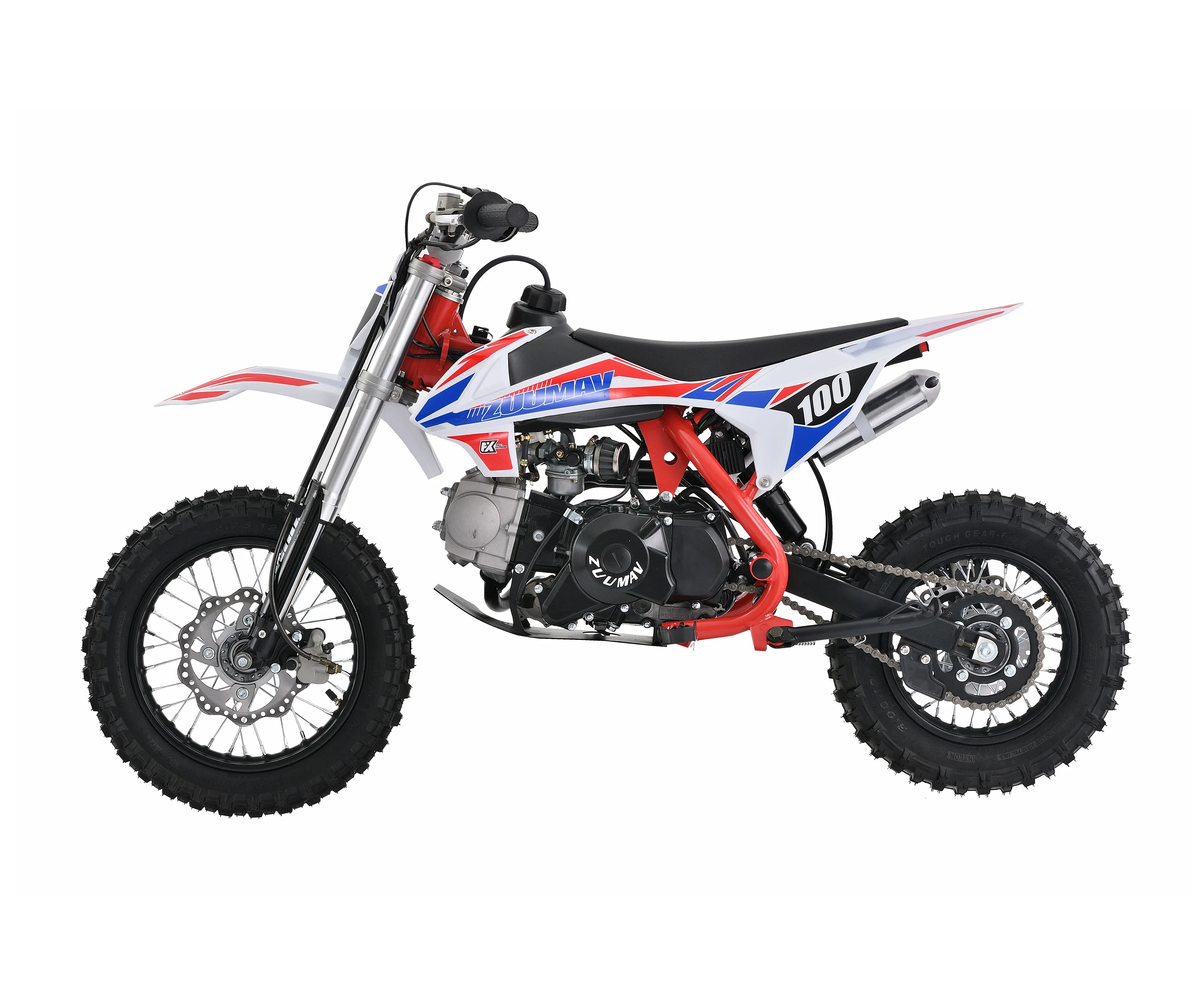 Factory Direct Sales ZUUMAV K1 110cc Kids Automatic Mini Dirt Bike Pit Bike
