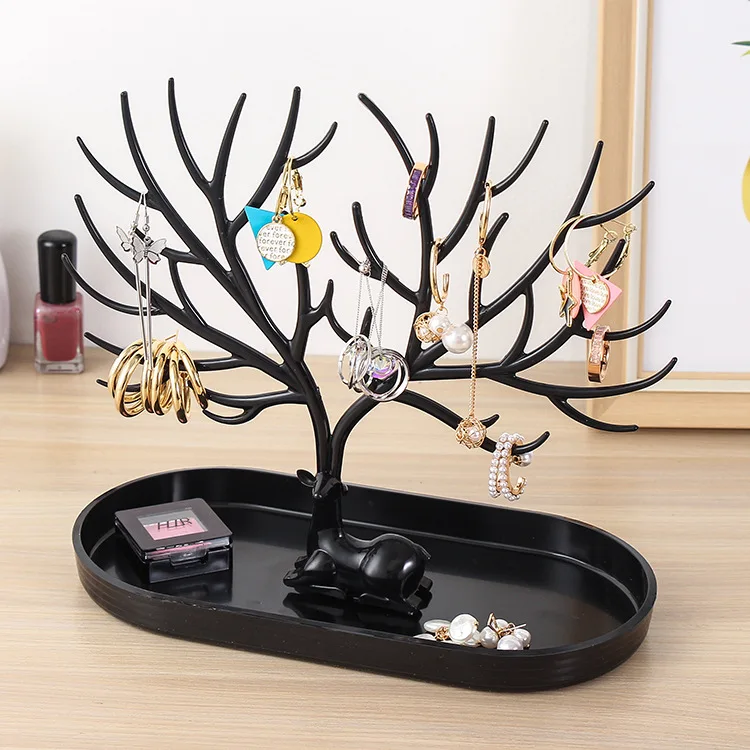 new style cute  Antler Creative Necklace Jewelry Display Rack Jewelry Hanger Bracelet Earrings Pendant Jewelry Storage Table Fin