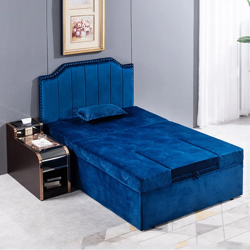 Thai style foot therapy massage bed integrated foot therapy foot bath sofa electric ear picking bath center hall sofa rest bed