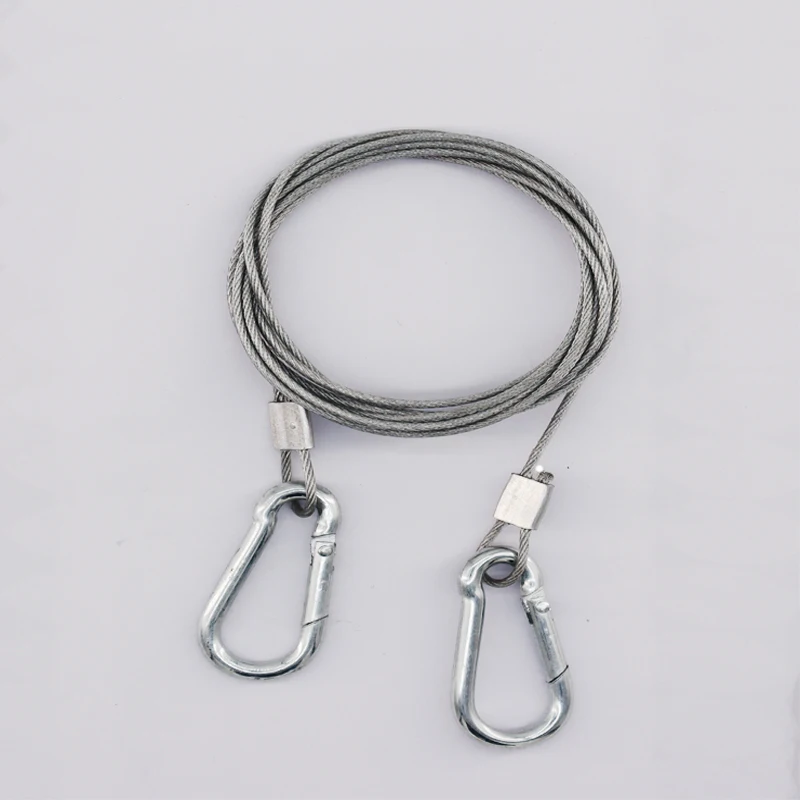 Superior quality self locking cable tie wire rope cable clip combination cable lock