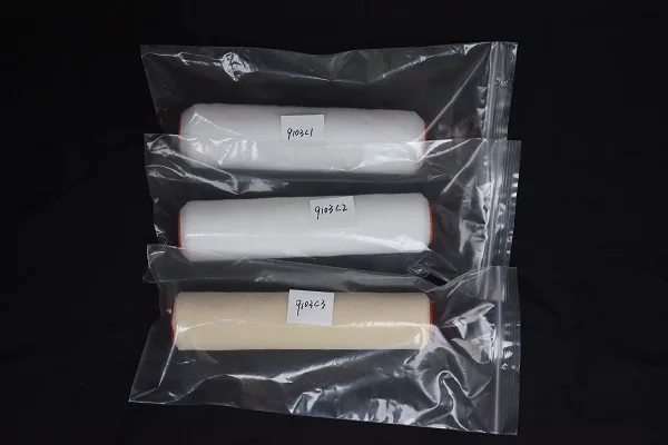 9 Inch Solvent Resistant, Shedless Sheepskin Roller Covers Paint Roller Acrylic With Plastic 9103