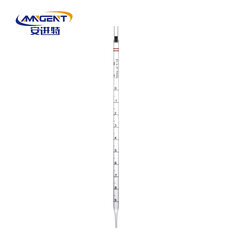 AMNGENT medical lab  DNase/RNase free polystyrene serological pipette 25 ml capacity