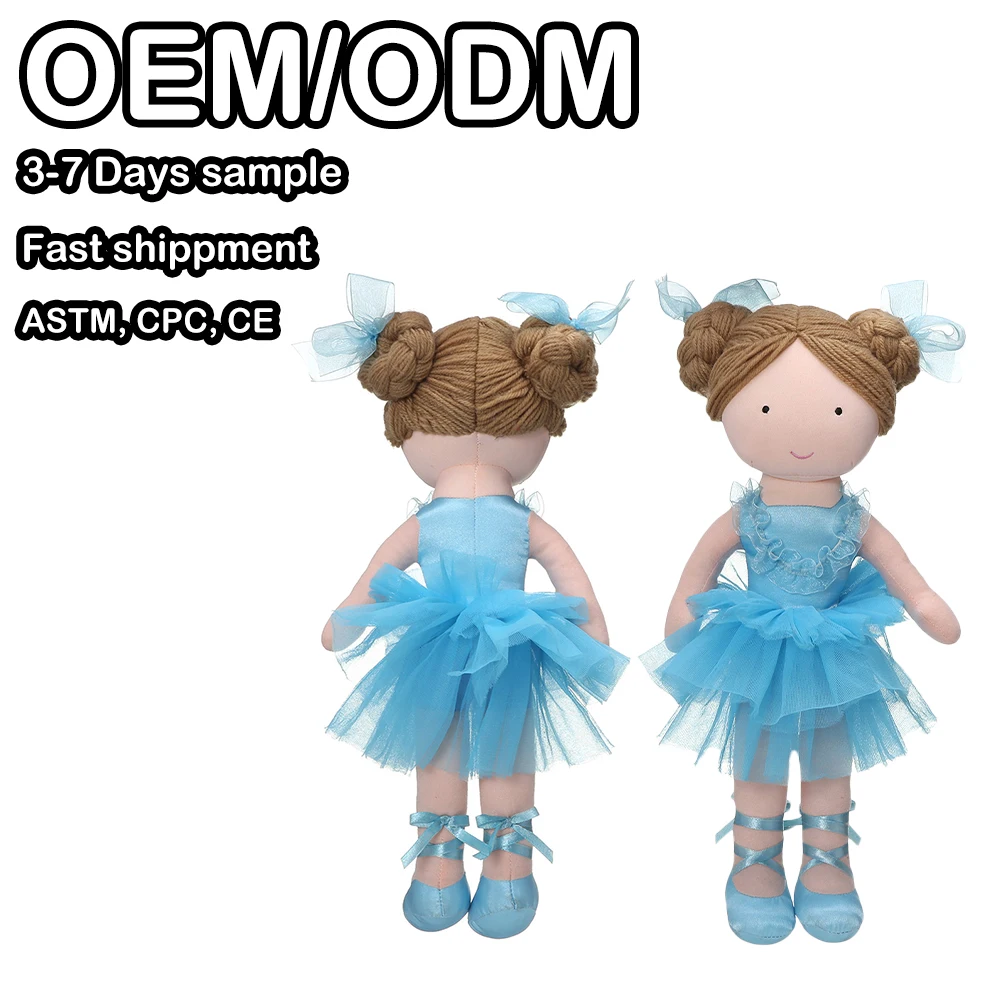 Оптовая продажа милая плюшевая кукла Kawaii Oem с мультяшными 2024 20 см