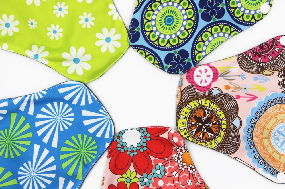 Factory direct supply thickly sanitary napkins cycle sanitary pads cloth reusable menstrual pads for maternity