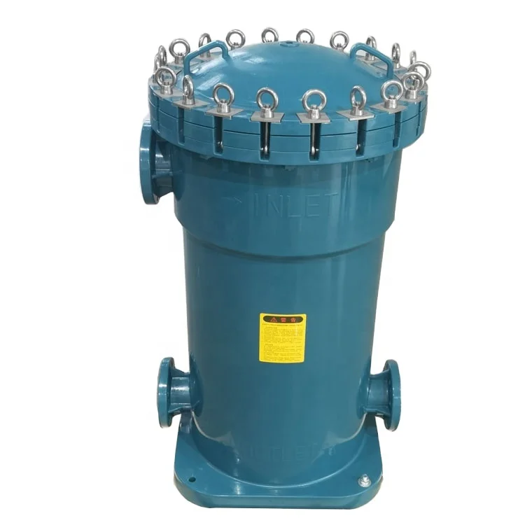 Sea water fine filtration multi cartridge PP plastic filter