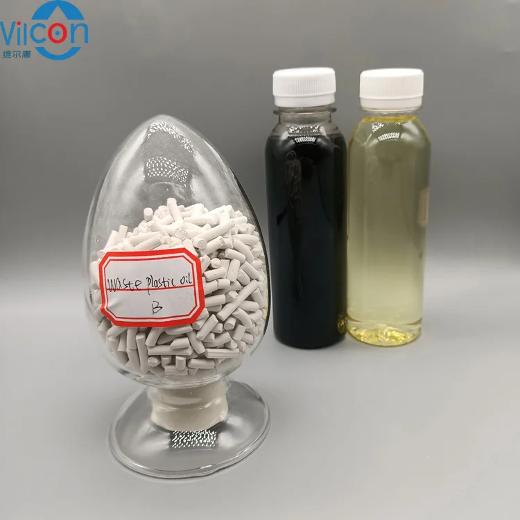 china manufacture dark oil to fuel oil waste engine oil /plastic /tire /engine catalyst