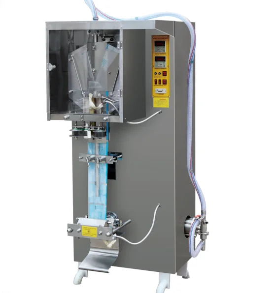 
Water Plastic Bag Filling Packing Machine For Liquid 1-100ml High Speed Low Co 
