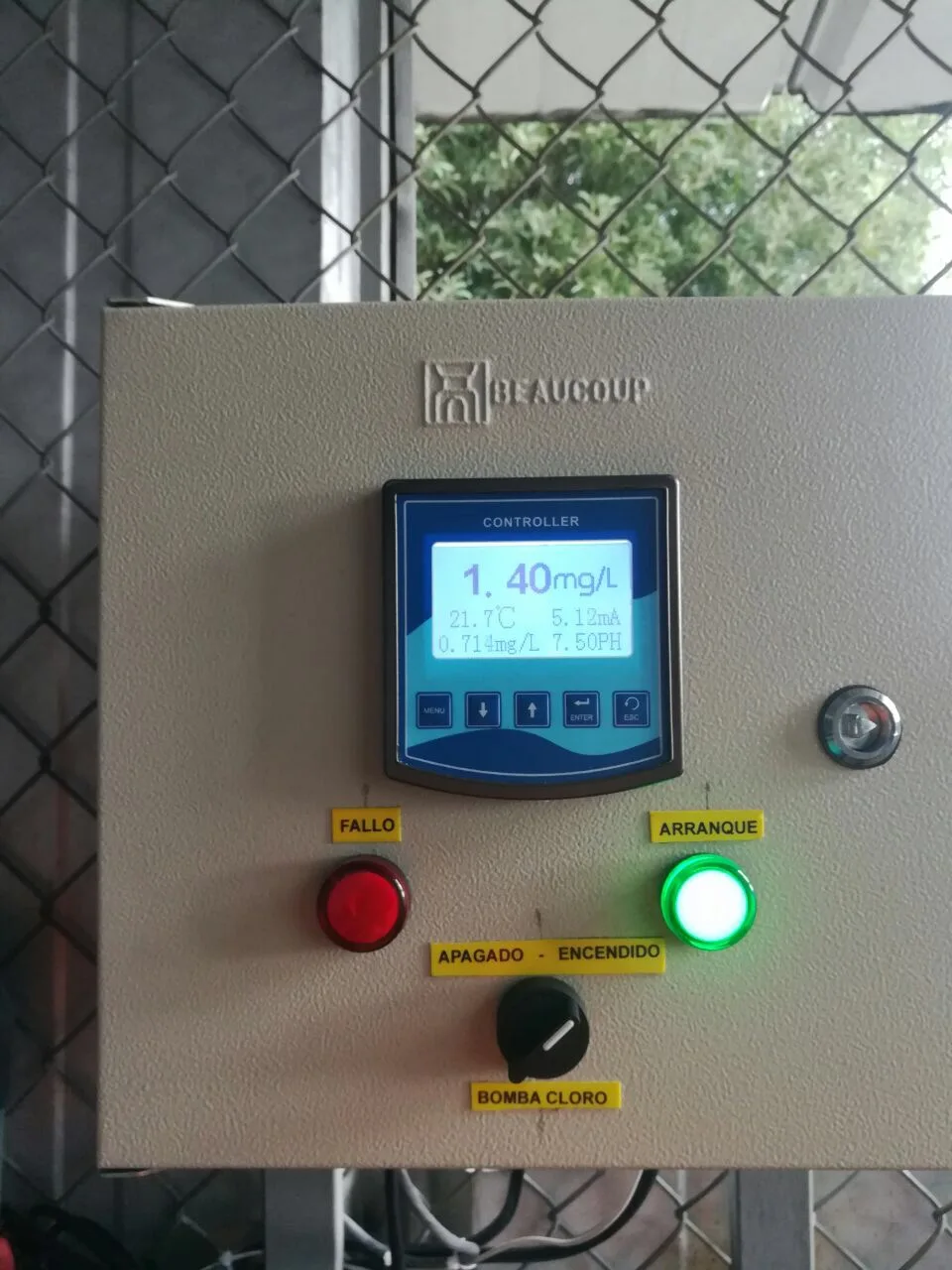 Online Residual Chlorine meter with sensor CL-6850