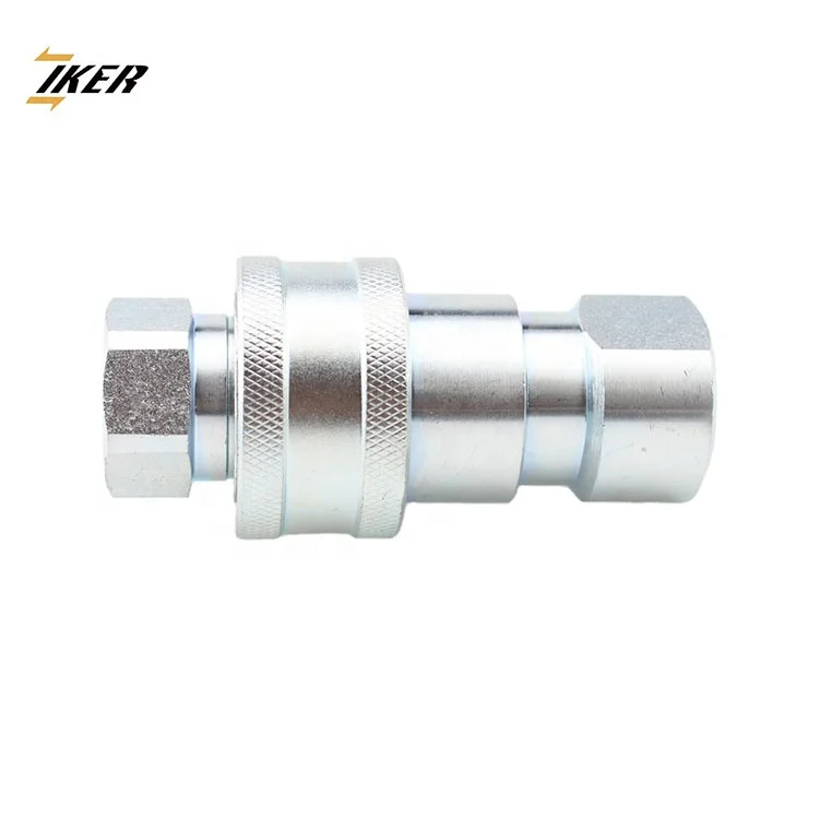 Close Type Hydraulic Quick Disconnect Release Carbon Steel Stainless Steel Hose Connectors Quick Coupling