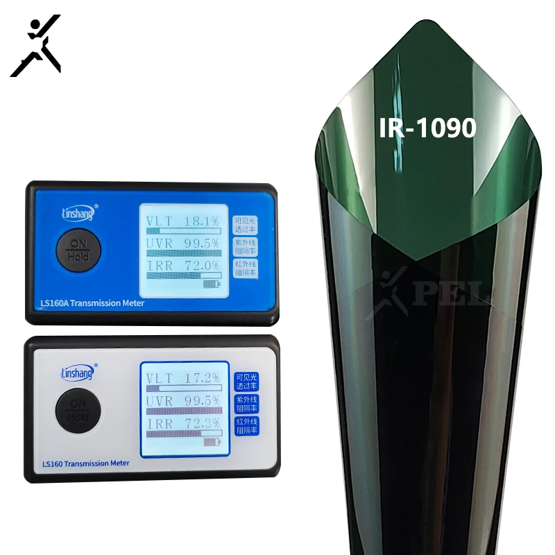 5x59FT Ультрафиолетовый блок темно-зеленая нано-керамическая Автомобильная поляризованная оконная пленка VLT15 тепловыделяемая 99% защитная тонировка для автомобильного оконного стекла