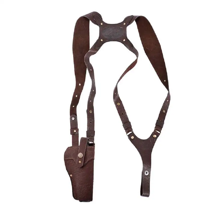 Holster for gun made of genuine leather tactical equipment universal shoulder holster for concealed carry